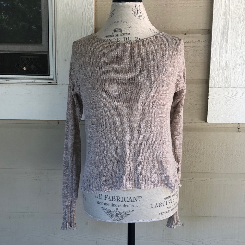 Brandy Melville Blush Knit Sweater